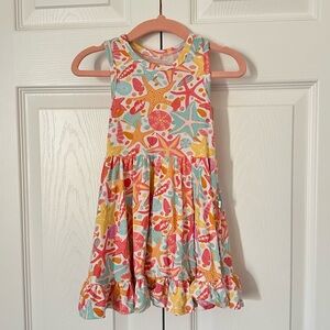 Posh Peanut Sandy Twirl Sleeveless Dress